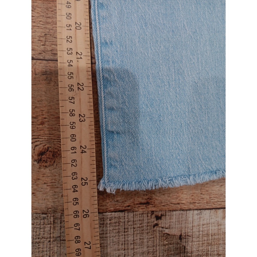 Madewell The Perfect Vintage Wide Leg Jean Womens Size 29 Blue Denim Crop 2437 - Picture 2 of 13